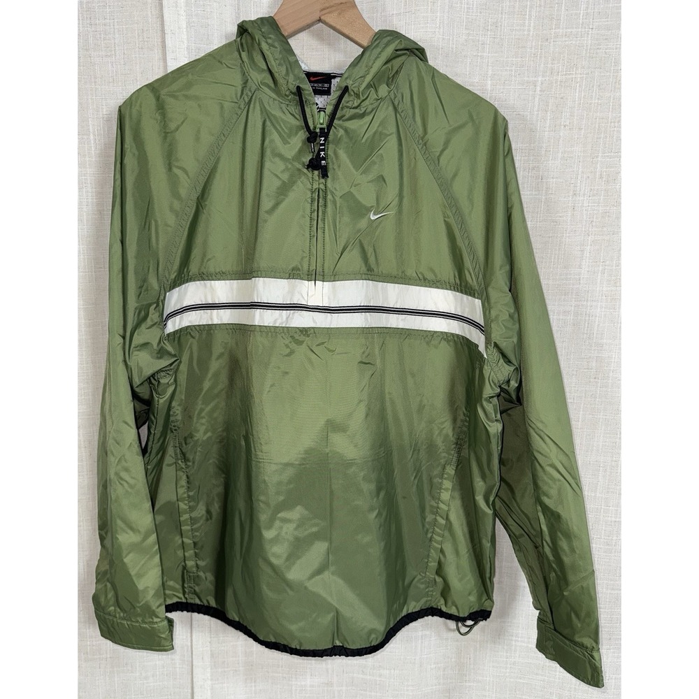 Vintage‎ Nike Windbreaker Green Women's Men's XL Jacket Pullover